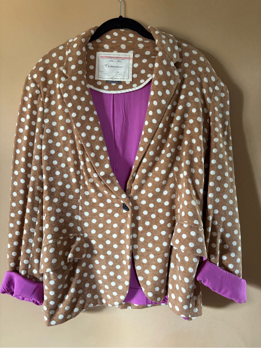 Anthropologie Cartonnier Blazer